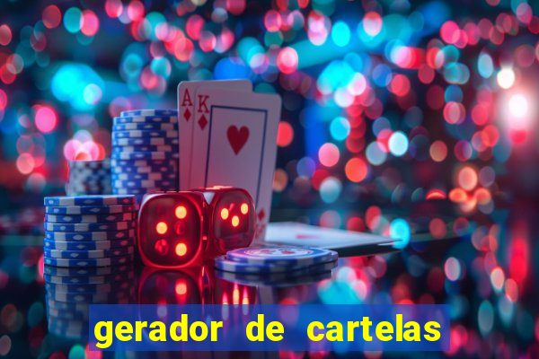 gerador de cartelas de bingo 1 a 99